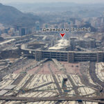 Вид с птичьего полета на Мечеть аль-Хайф и Джамараты